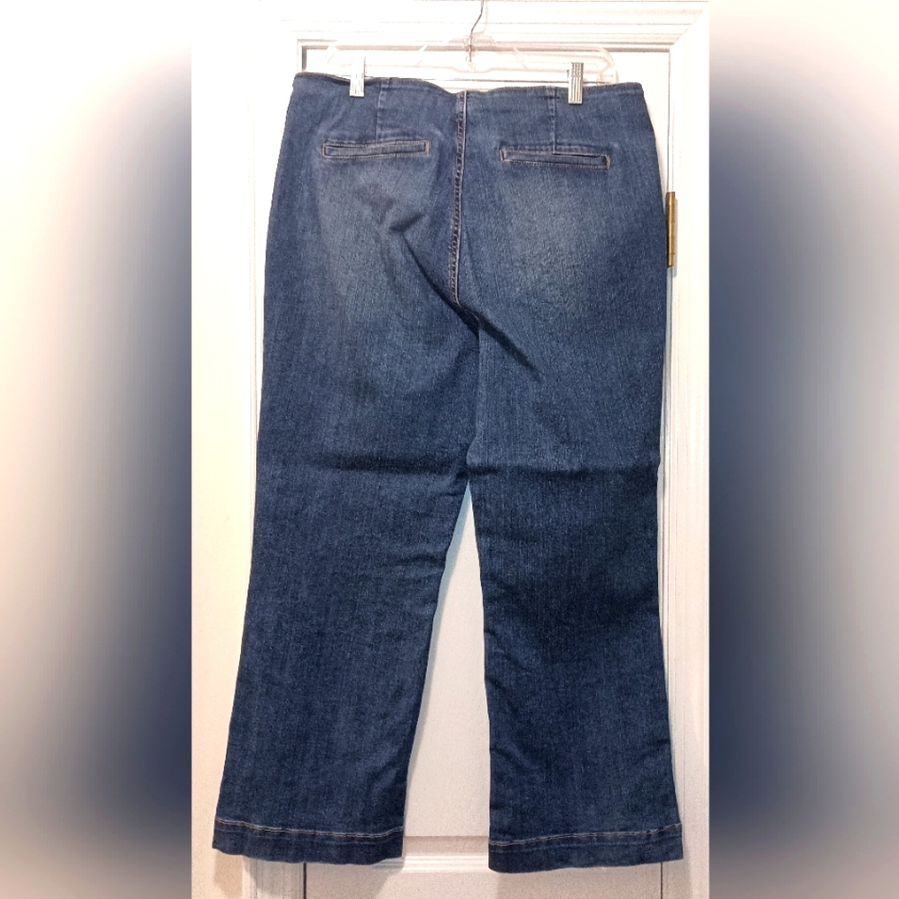 1946 Denim Brand Wide leg Women's Sailor jeans 14 - Picture 2 of 9
